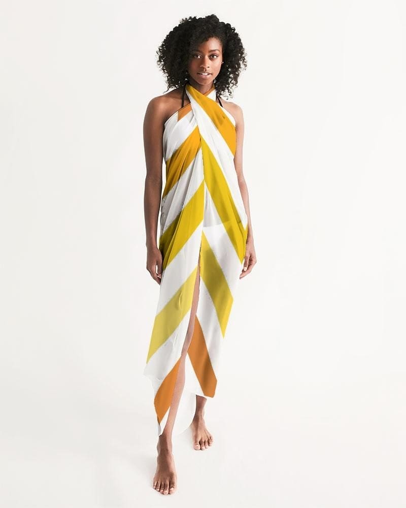 yellow-and-white-herringbone-swim-cover-up