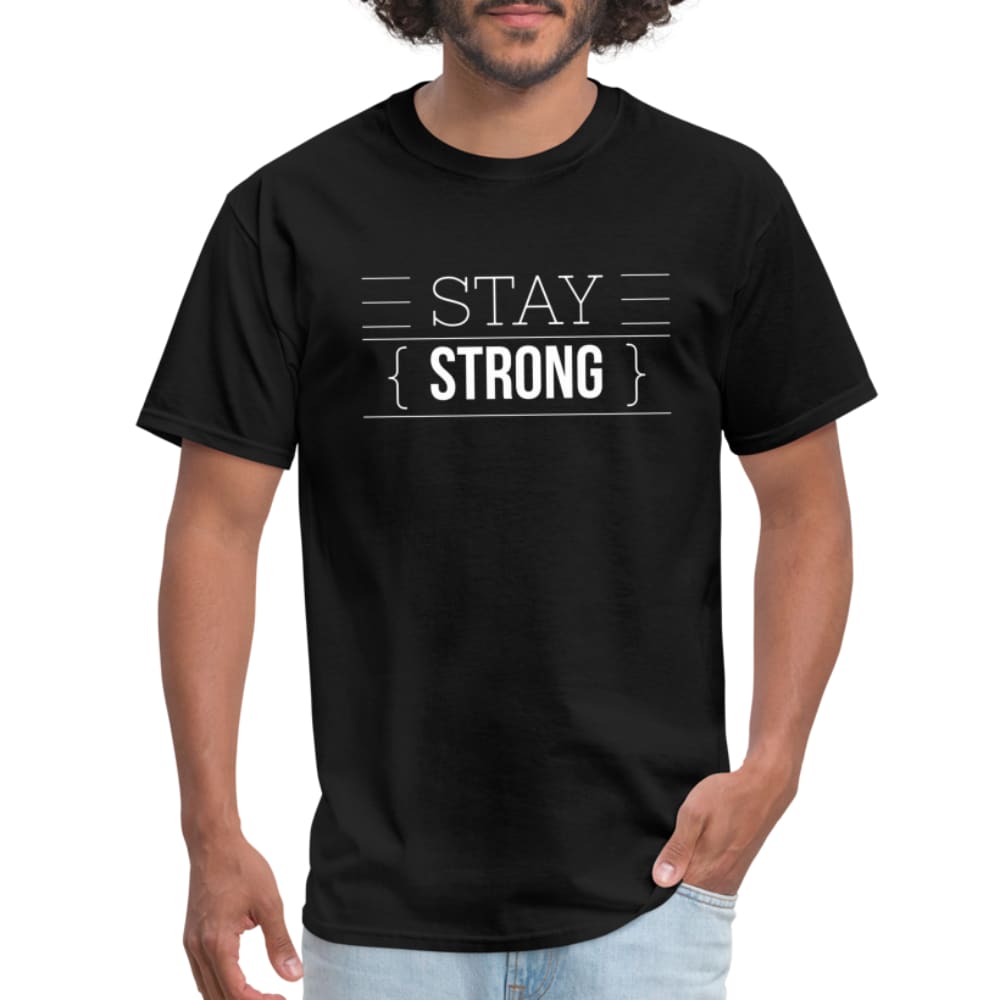 mens-t-shirt-stay-strong-short-sleeve-graphic-tee