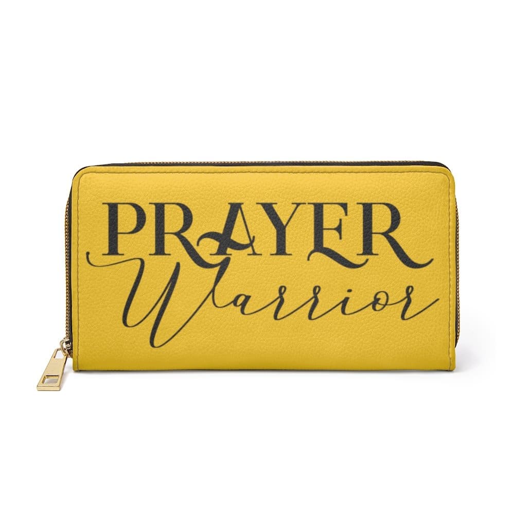 zipper-wallet-golden-yellow-black-prayer-warrior-graphic-purse
