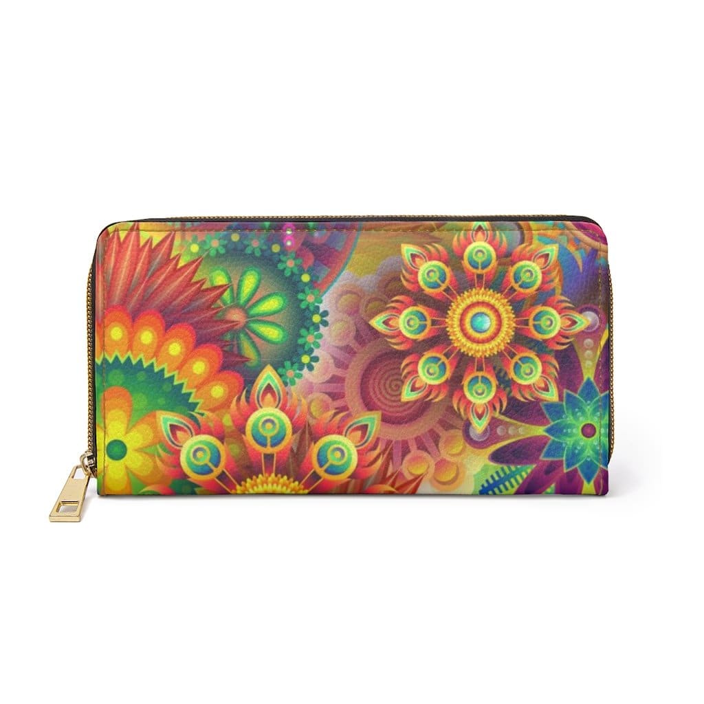 zipper-wallet-multicolor-geometric-floral-style-purse