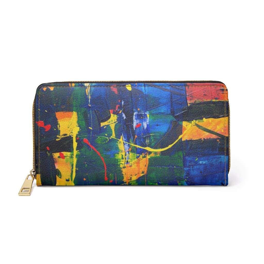 zipper-wallet-multicolor-abstract-paint-style-purse