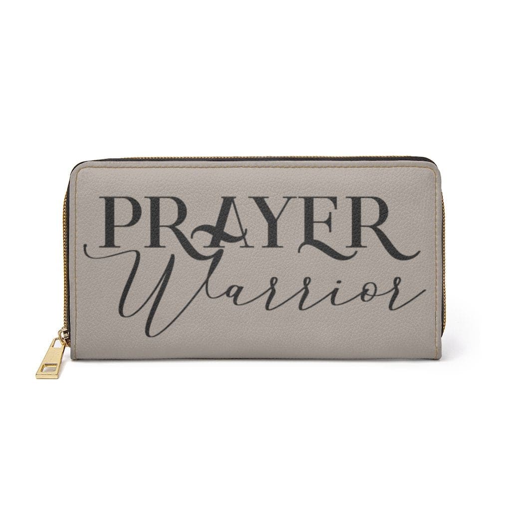 zipper-wallet-taupe-black-prayer-warrior-graphic-purse
