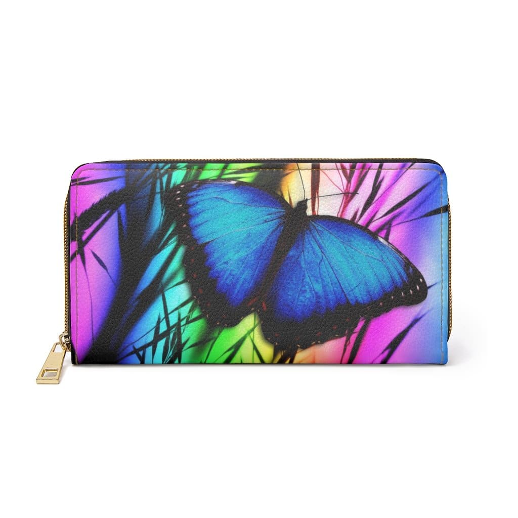 zipper-wallet-vibrant-blue-butterfly-style-purse