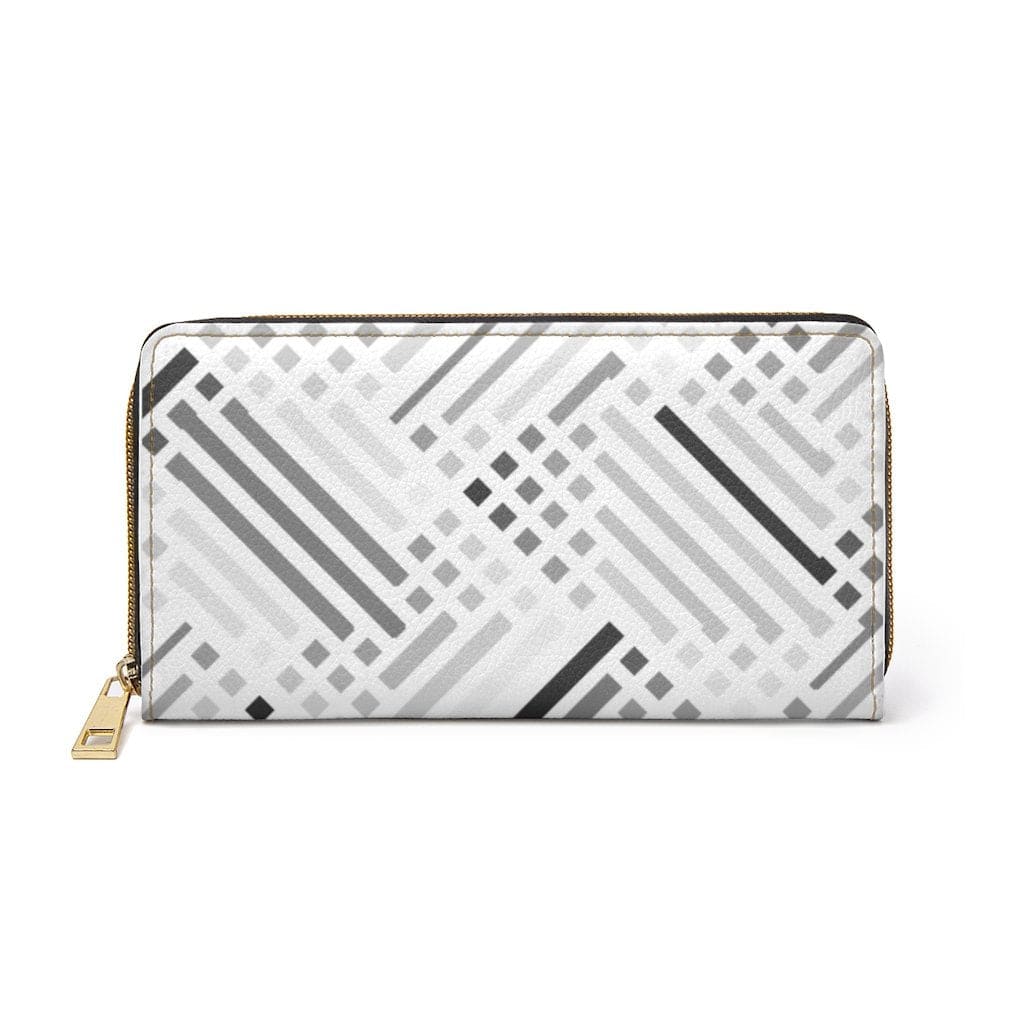 zipper-wallet-white-grey-geometric-lines-style-purse
