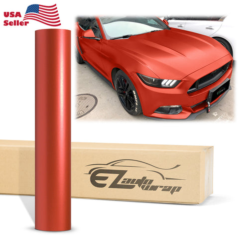 Satin Chrome Orange Vinyl – EzAuto Wrap