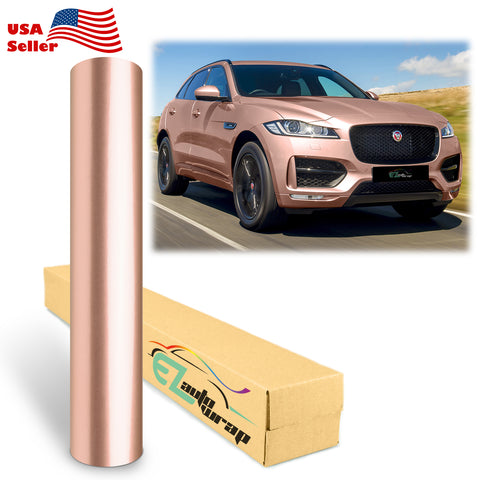 Matte Metallic Satin Pearl Champagne Gold Vinyl Wrap – EzAuto Wrap