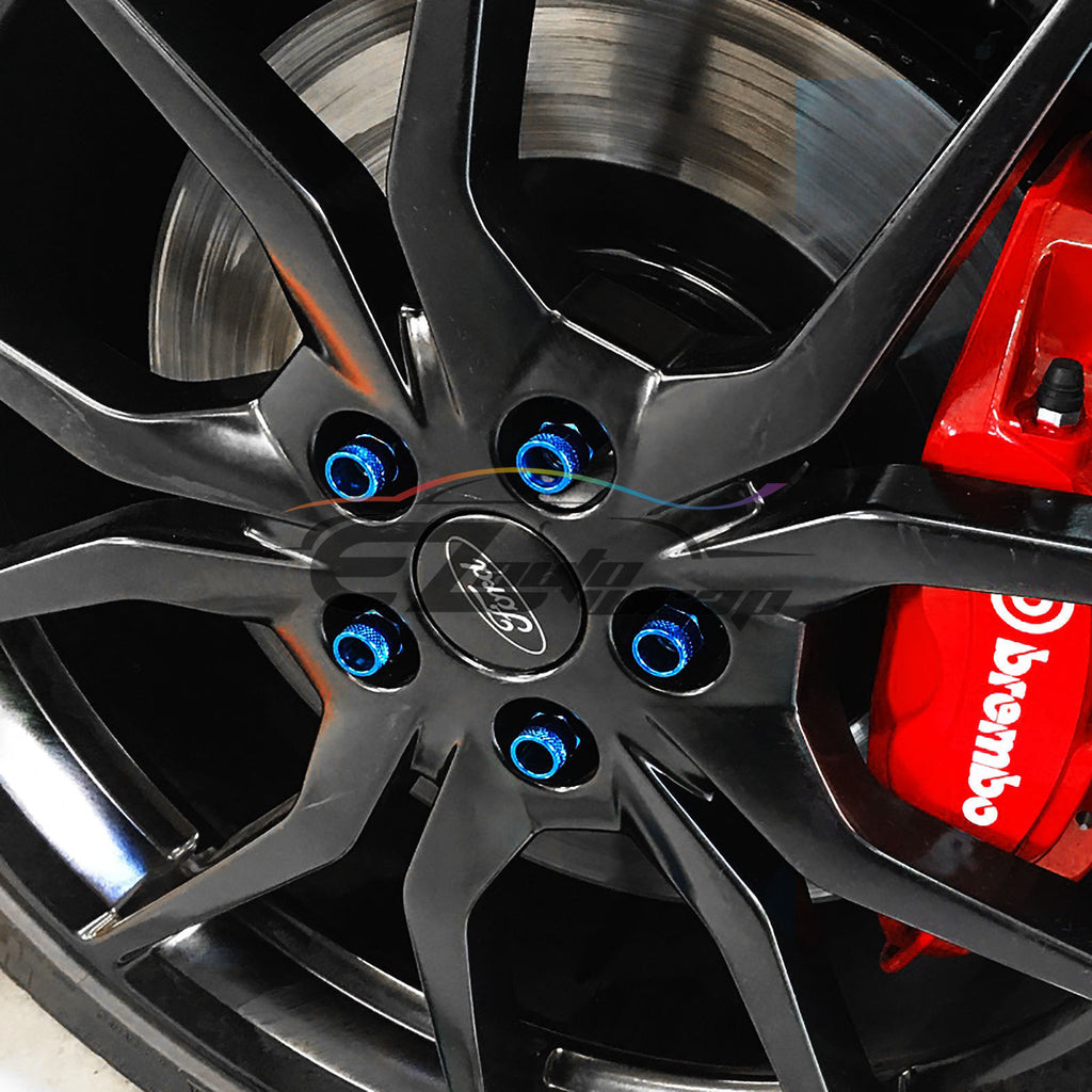 flat black lug nuts