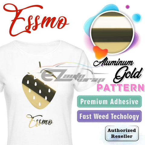 Essmo™ Gold Printable DD01 Heat Transfer Vinyl HTV – EzAuto Wrap