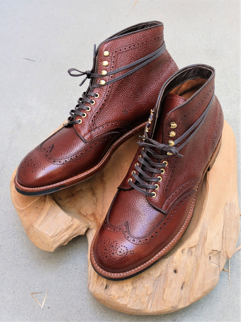 alden wingtip boot