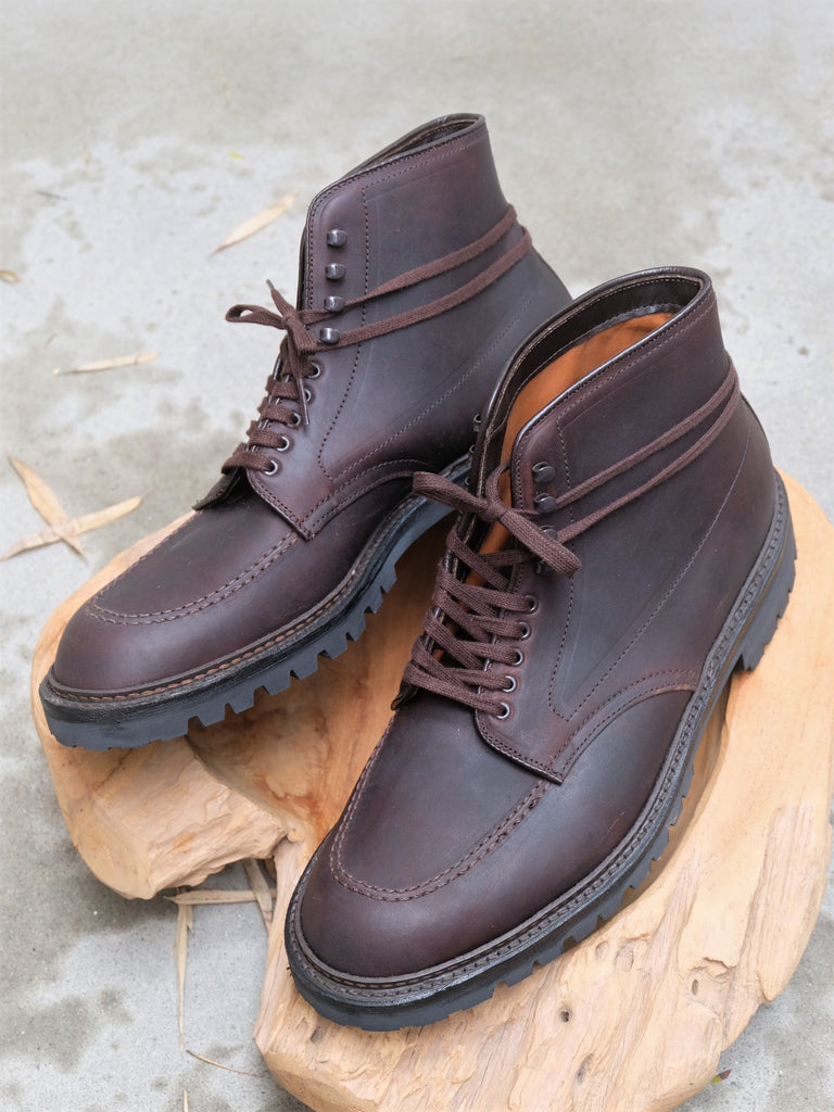 Alden Indy Boots in Dark Brown Kudu – Gentlemens Footwear