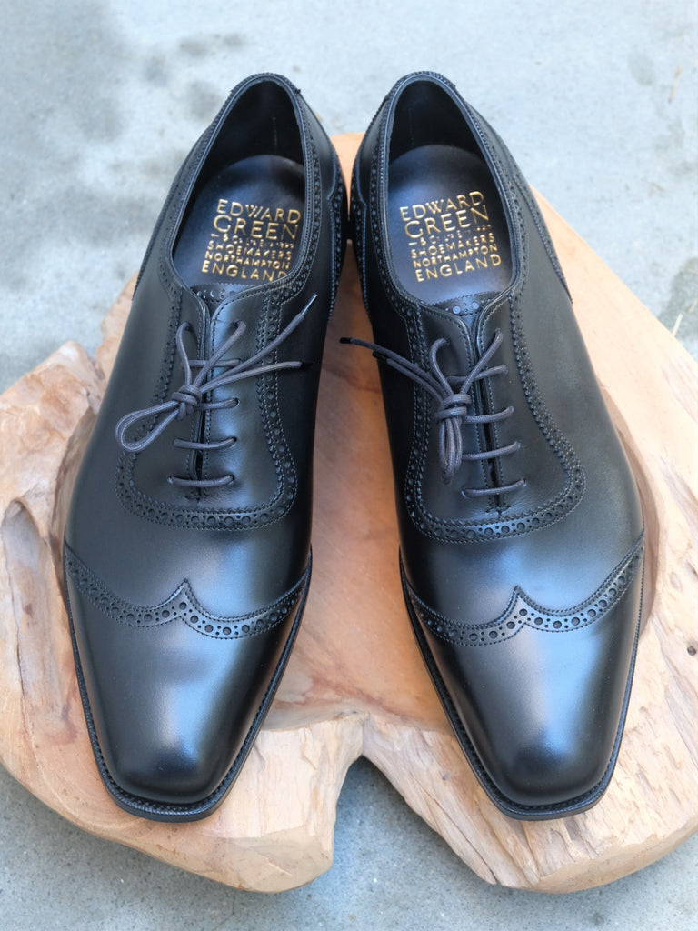 Edward Green Southwold in Black Calf – Gentlemens Footwear