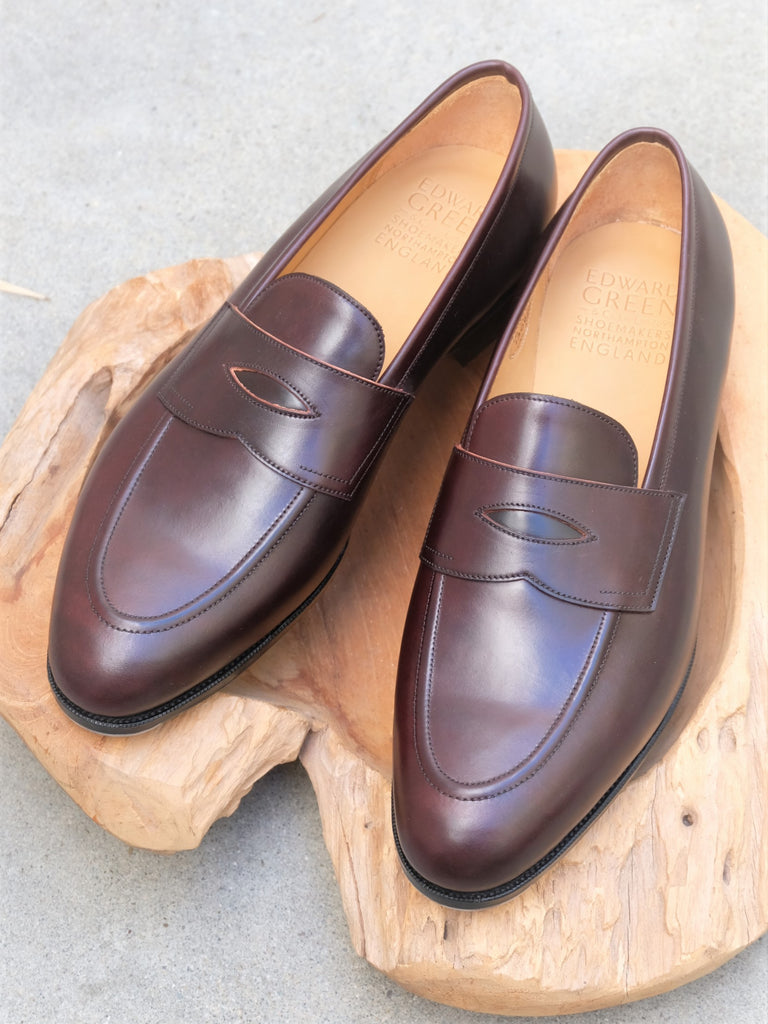 Edward Green Piccadilly in Burgundy Shell Cordovan – Gentlemens Footwear