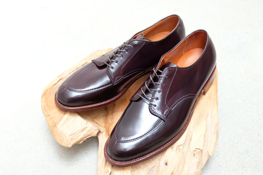 Alden V-Tip Blucher Color #8 Shell 