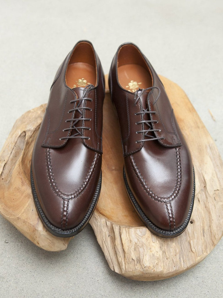 Alden NST Blucher in Brown Calf – Gentlemens Footwear