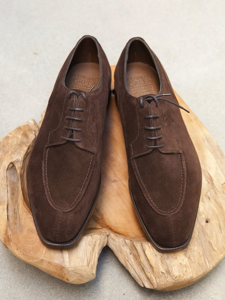 Edward Green Dover in Mink Suede – Gentlemens Footwear