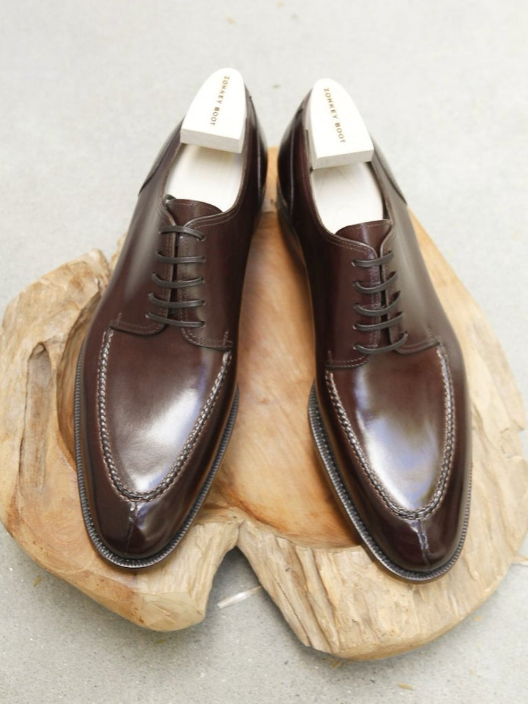 Zonkey Boot Split Toe Blucher in Mahogany Calf – Gentlemens Footwear
