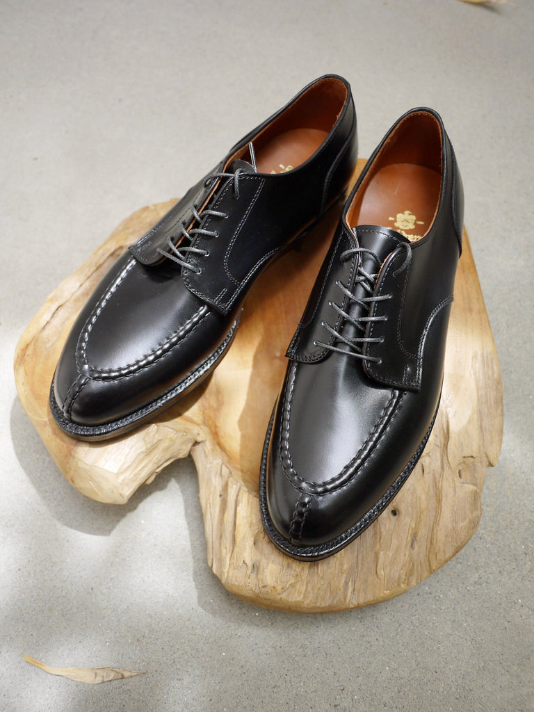 Alden NST Blucher in Black Calf 