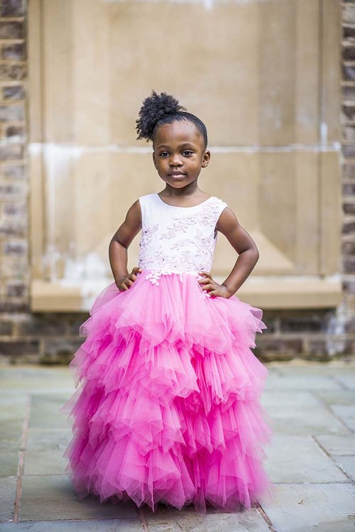 Tulle Special Occasion Kids Dress Monbebe Couture