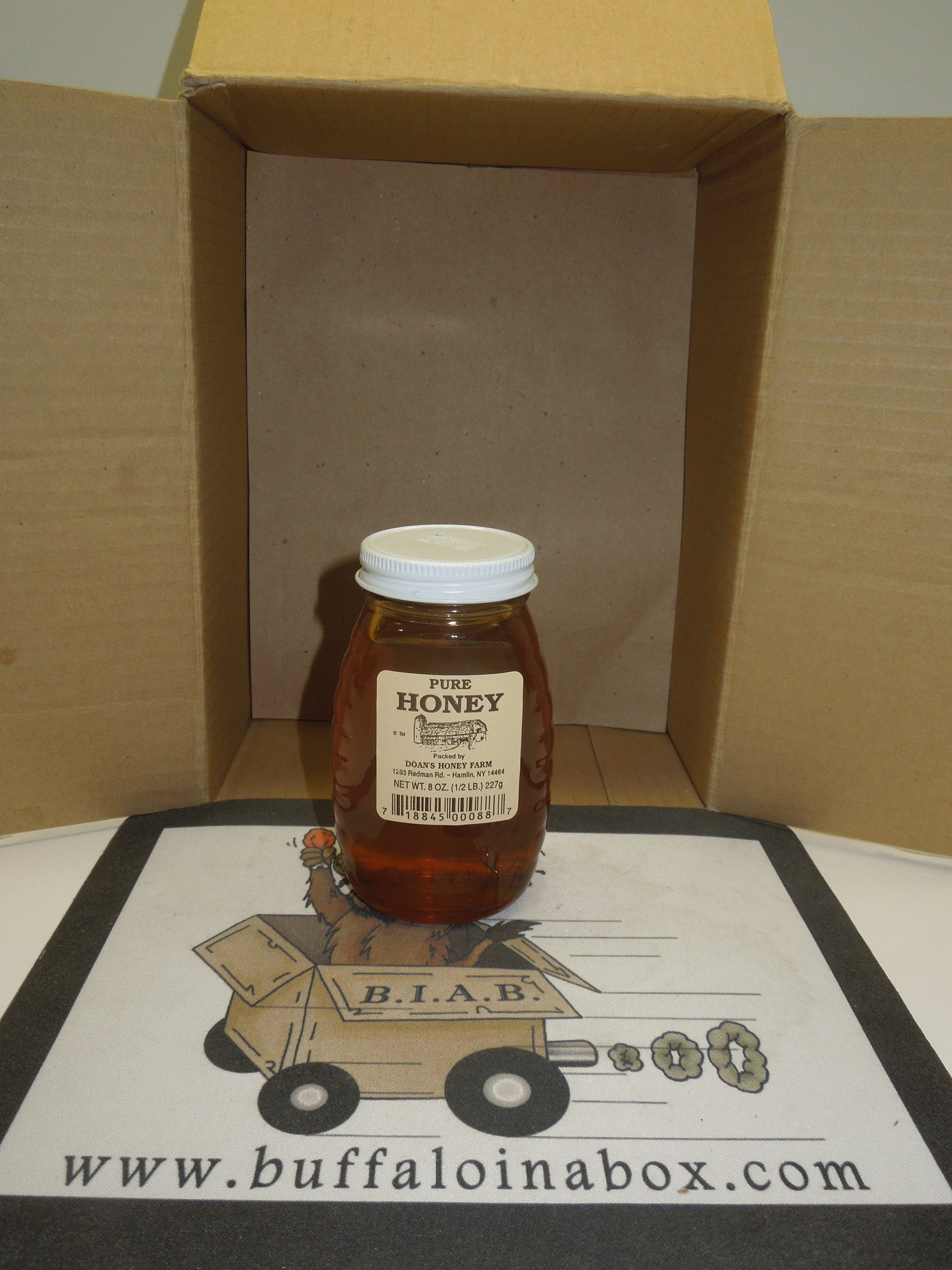 Doan's Honey Farm- Pure Honey (8oz) Glass