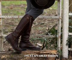 spanish riding boots quality sustainable fashion