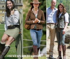 duchess of cambridge spanish riding boots over the years sustainable fashion