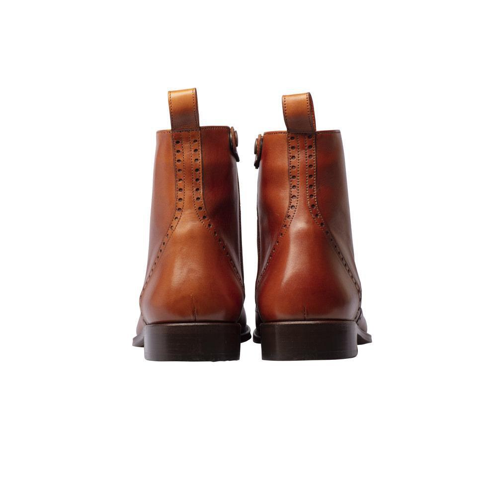 mens tan leather boots uk