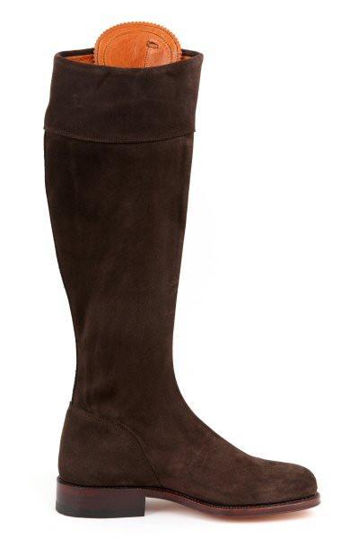 suede boots spanish riding brown boot leather sole company