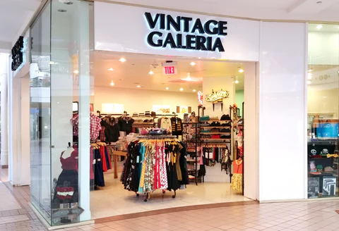 Malls of America: Vintage store interior