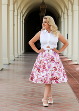 Load image into Gallery viewer, Floral Full Circle Skirt