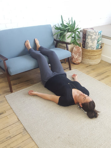 Legs Up The Wall for Back Pain