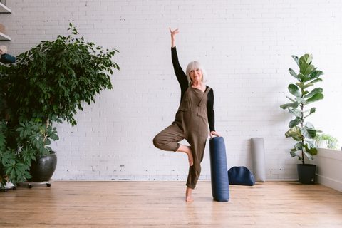 yoga bolster for balance