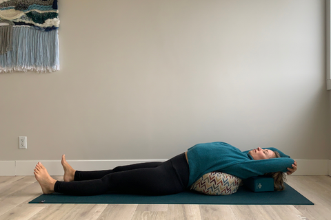 How a Bolster Enhances Restorative Yoga – Love My Mat