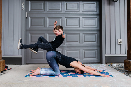 Family Yoga with Nicole Lawson of Supported Soul