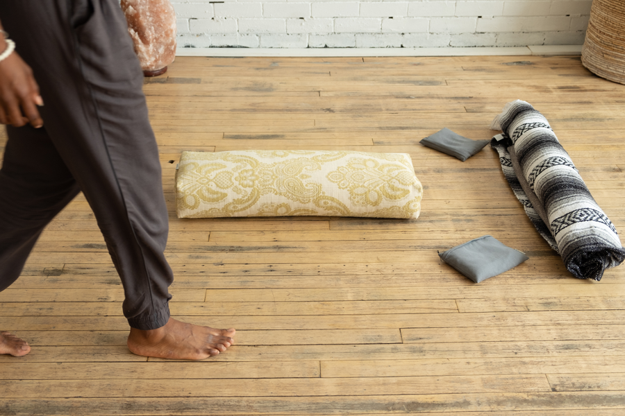 How to use yoga props at home