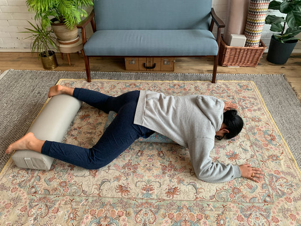 Relieve back pain with restorative yoga poses