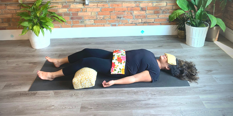 Savasana for meditation