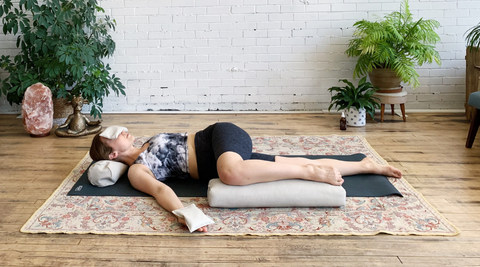 How to use bolsters in yin yoga