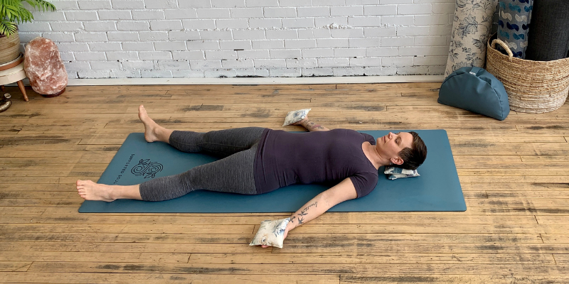 How to support yourself in Savasana