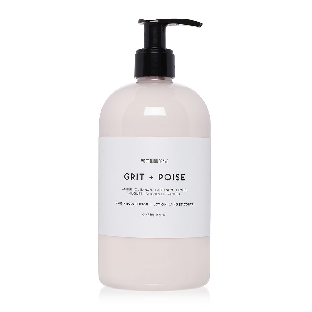Opsommen Westers Kwijting West Third Brand | Hand + Body Lotion | Grit + Poise