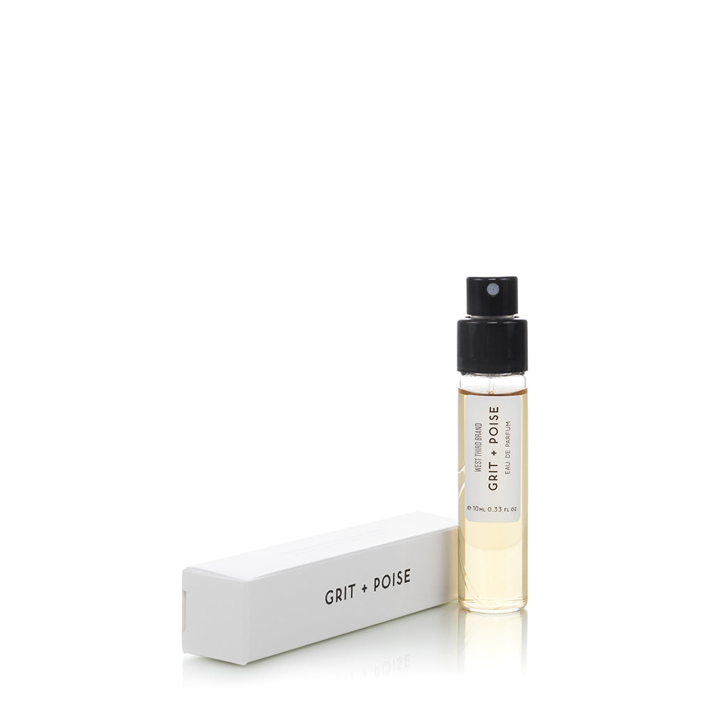 West Third Brand | Grit + Poise 10 ml Eau de Parfum | Travel Size