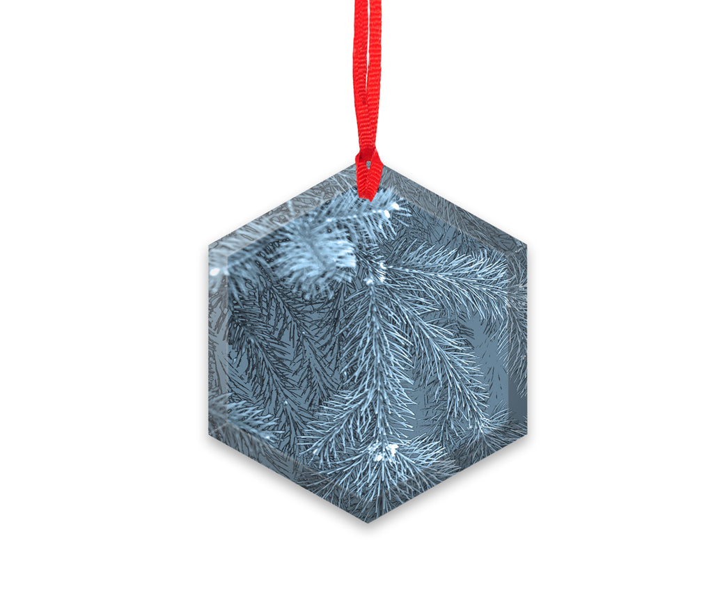 XRay Of Christmas Tree Branch Glass Christmas Ornament – Neurons Not