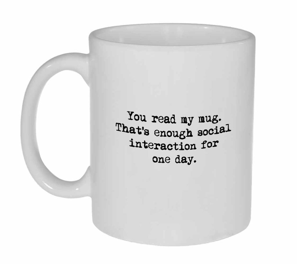 Social Interaction Fulfillment Coffee or Tea Mug – Neurons Not Included™