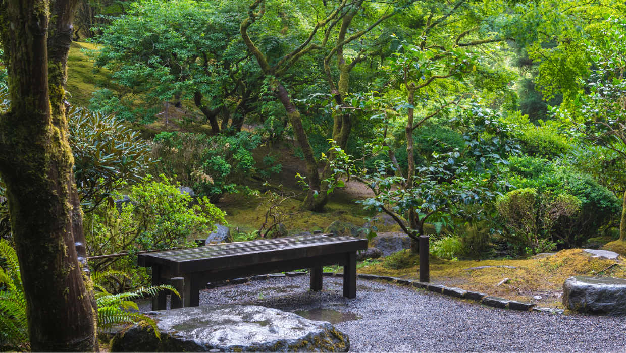 importance of meditation in japanese garden