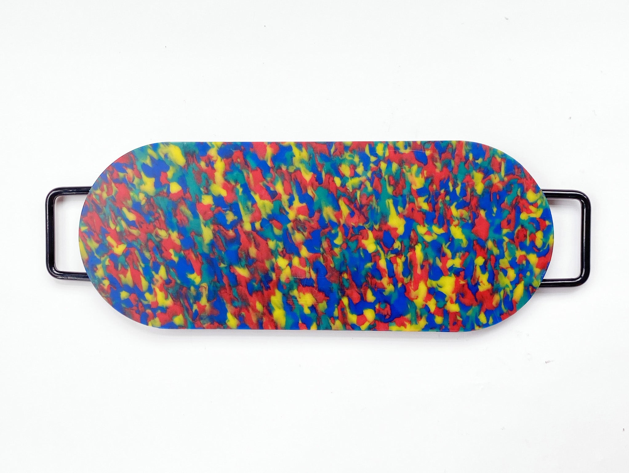 Oval Rainbow Cutting Board