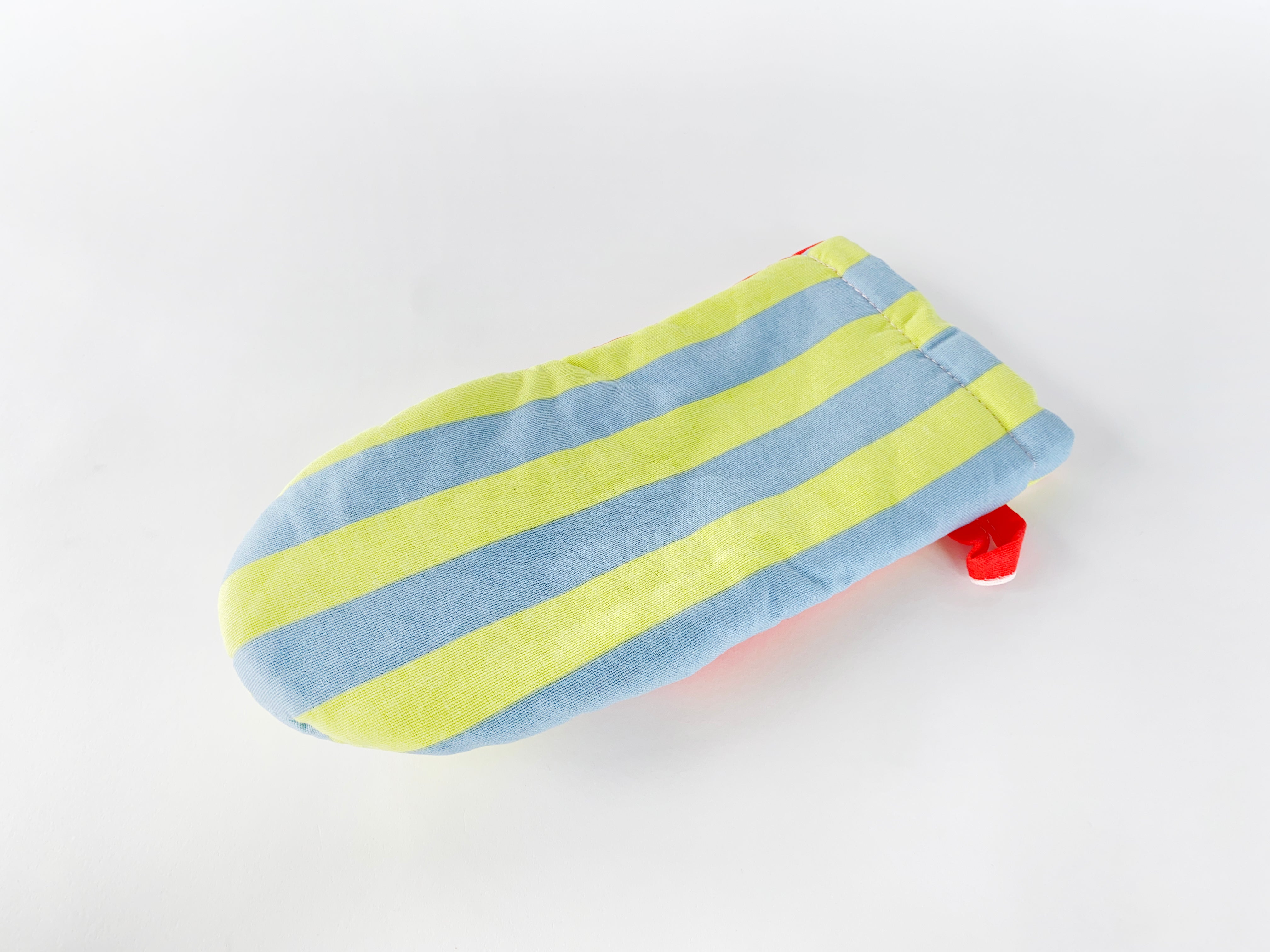 Kiwi Stripe Oven Mitt