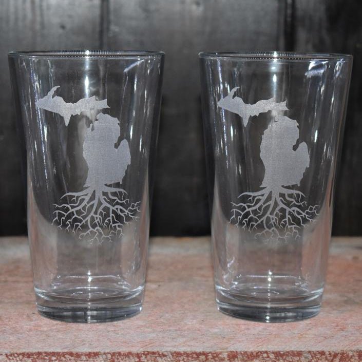 Set of Roots Beer Can Glasses – WYR