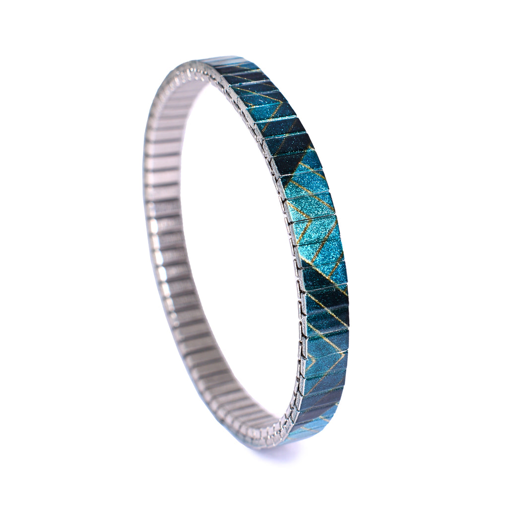 Bracelets- Banded Gebel Midnight 6mm Metropolis - – Hibbs - Metallic Esoteric