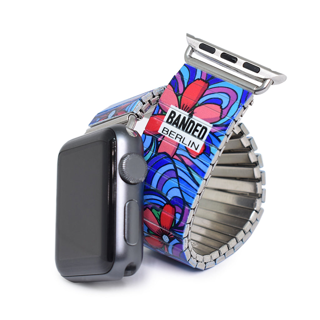Squiggle Flower Pop - Blues Banded™ Smart Watch – banded berlin