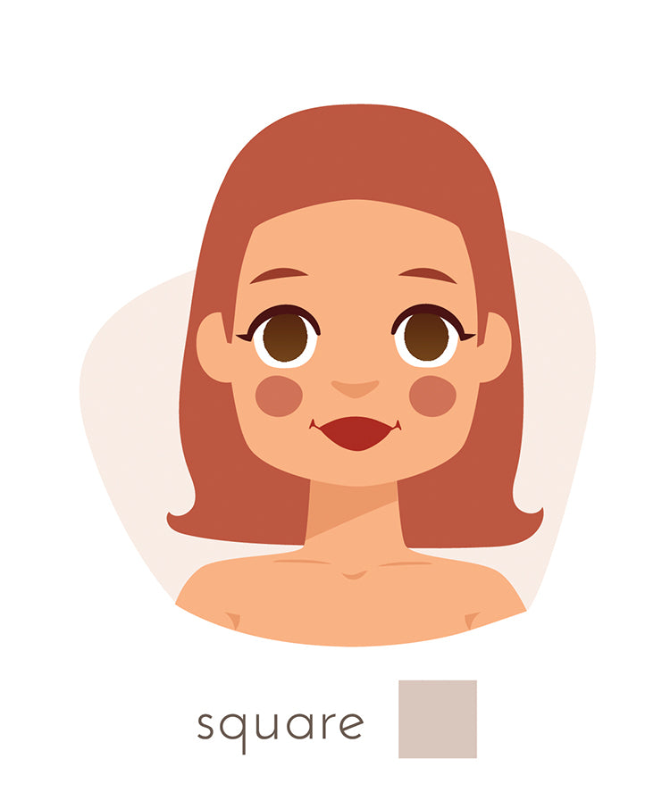 Square face shape