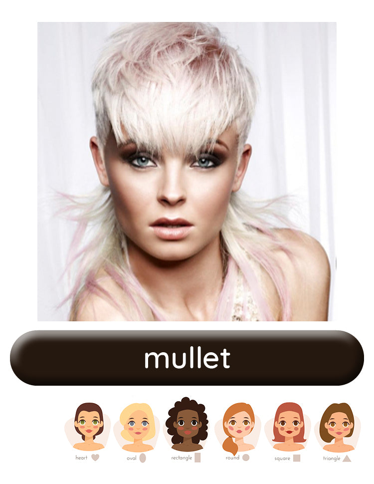 Mullet wig style